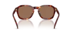 แว่นกันแดด Coach HC8467U-593873 Walnut Tortoise Brown Solid แว่นกันแดด Coach HC8467U-593873 ขาแว่นด้านใน