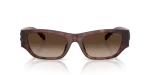 แว่นกันแดด Coach HC8470D-512087 Dark Tortoise Brown Gradient Polarized แว่นกันแดด Coach HC8470D-512087 ด้านหน้า