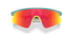 แว่นกันแดด Oakley Resistor Sweep OJ9015-15 Matte Pacific Prizm Ruby แว่นกันแดด Oakley OJ9015-15 close-up ด้านหน้า