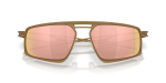 แว่นกันแดด Oakley Bushwick OO6031-03 Matte Bronze Prizm Rose Gold Oakley OO6031-03 603103 close-up ด้านหน้า