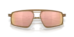 แว่นกันแดด Oakley Bushwick OO6031-03 Matte Bronze Prizm Rose Gold Oakley OO6031-03 603103 close-up ด้านหน้า