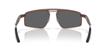 แว่นกันแดด Oakley Bushwick OO6031-04 Matte Mahogany Prizm Black Oakley OO6031-04 603104 ขาแว่นด้านใน