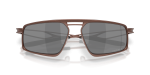 แว่นกันแดด Oakley Bushwick OO6031-04 Matte Mahogany Prizm Black Oakley OO6031-04 603104 close-up ด้านหน้า
