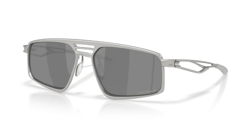 แว่นกันแดด Oakley Bushwick OO6031-05 Satin Chrome Prizm Black Polarized Oakley OO6031-05 603105 แว่นกันแดด Satin Chrome Prizm Black Polarized ทุกเพศ