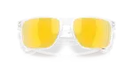 แว่นกันแดด Oakley Holbrook OO9102-AD Clear Prizm 24K Polarized แว่นกันแดด Oakley OO9102-AD close-up ด้านหน้า