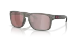 แว่นกันแดด Oakley OO9102-AR มุมเฉียง สีเทาควันด้าน สำหรับผู้ชาย