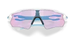 แว่นกันแดด Oakley Radar EV Path OO9208-G8 Matte White Prizm Transitions Cobalt แว่นกันแดด Oakley OO9208-G8 close-up ด้านหน้า
