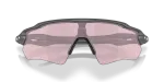 แว่นกันแดด Oakley Radar EV Path OO9208-G9 Matte Carbon Prizm Transitions Black แว่นกันแดด Oakley OO9208-G9 close-up ด้านหน้า