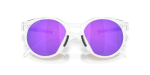แว่นกันแดด Oakley HSTN A OO9242A-17 Clear Prizm Violet แว่นกันแดด Oakley OO9242A-17 close-up ด้านหน้า