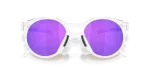 แว่นกันแดด Oakley HSTN A OO9242A-17 Clear Prizm Violet แว่นกันแดด Oakley OO9242A-17 close-up ด้านหน้า
