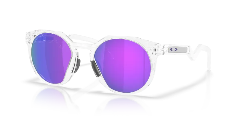 แว่นกันแดด Oakley HSTN A OO9242A-17 Clear Prizm Violet แว่นกันแดด Oakley OO9242A-17 มุมเฉียง สีใส สำหรับทุกเพศ