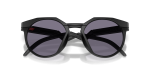 แว่นกันแดด Oakley HSTN A OO9242A-19 Matte Black Prizm Grey แว่นกันแดด Oakley OO9242A-19 close-up ด้านหน้า