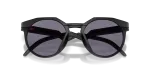 แว่นกันแดด Oakley HSTN A OO9242A-19 Matte Black Prizm Grey แว่นกันแดด Oakley OO9242A-19 close-up ด้านหน้า