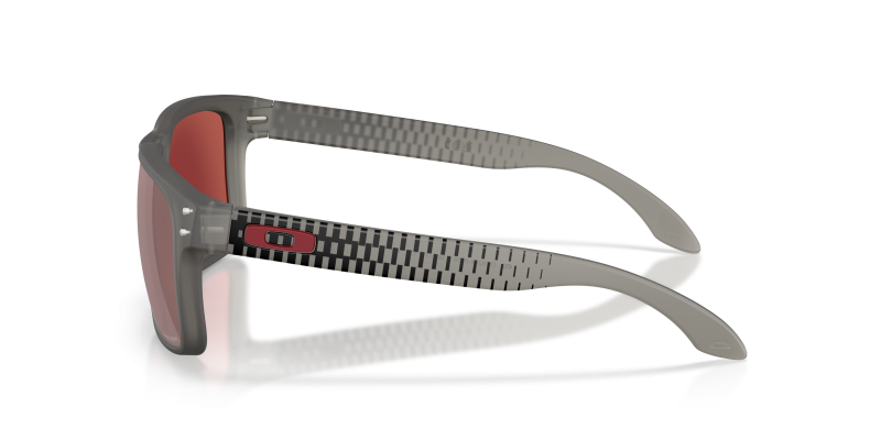 แว่นกันแดด Oakley OO9244-86 มุมข้าง ขาแว่นสีเทาควันโปร่งใส