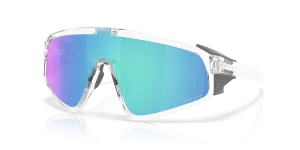 Oakley OO9404-18 940418 แว่นกันแดดสีใสขัดเงา เลนส์ Prizm Sapphire ทั้งสองเพศ