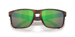 แว่นกันแดด Oakley Holbrook XL OO9417-58 Matte Tortoise Prizm Shallow Water Polarized แว่นกันแดด Oakley OO9417-58 close-up ด้านหน้า