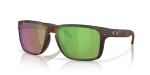 แว่นกันแดด Oakley Holbrook XL OO9417-58 Matte Tortoise Prizm Shallow Water Polarized แว่นกันแดด Oakley OO9417-58 มุมเฉียง สีลายเต่าด้าน สำหรับผู้ชาย