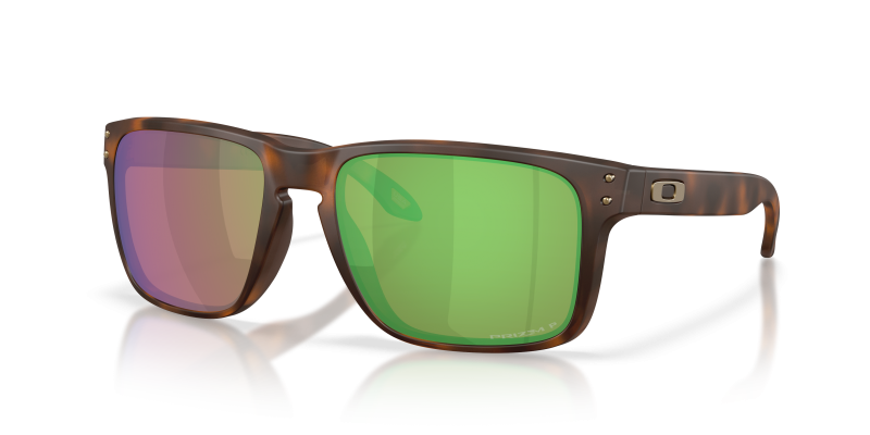 แว่นกันแดด Oakley Holbrook XL OO9417-58 Matte Tortoise Prizm Shallow Water Polarized แว่นกันแดด Oakley OO9417-58 มุมเฉียง สีลายเต่าด้าน สำหรับผู้ชาย