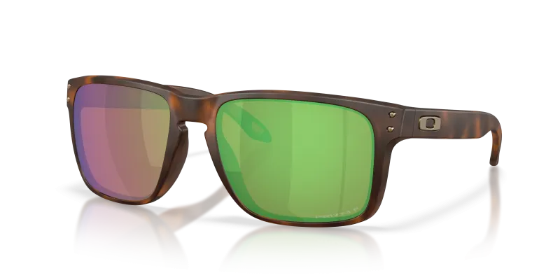แว่นกันแดด Oakley Holbrook XL OO9417-58 Matte Tortoise Prizm Shallow Water Polarized แว่นกันแดด Oakley OO9417-58 มุมเฉียง สีลายเต่าด้าน สำหรับผู้ชาย