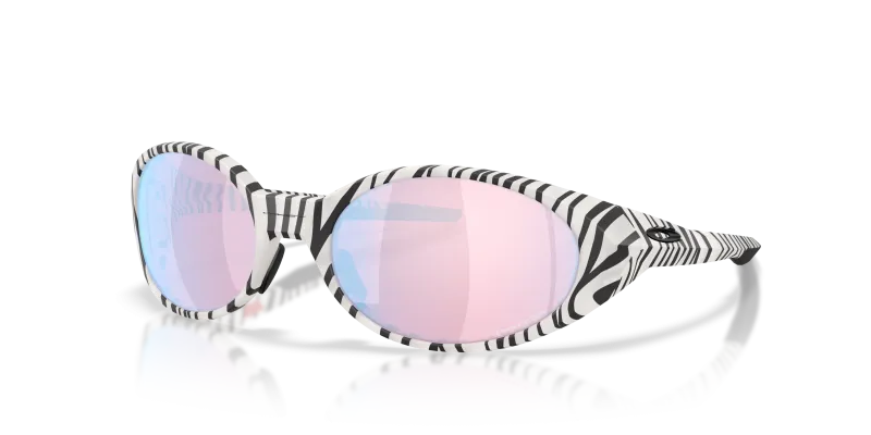 Oakley Eyejacket Redux OO9438-37 943837 แว่นกันแดดกรอบโปร่งใส เลนส์ Prizm Snow Sapphire สำหรับผู้ชาย