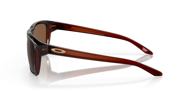 แว่นกันแดด Oakley OO9448-02 944802 มุมข้าง โทนสีน้ำตาลอำพันขัดเงา