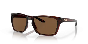 Oakley OO9448-02 944802 แว่นกันแดดทรงสี่เหลี่ยม สีน้ำตาลขัดเงา Prizm Bronze สำหรับผู้ชาย