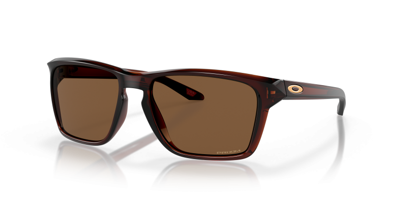 Oakley OO9448-02 944802 แว่นกันแดดทรงสี่เหลี่ยม สีน้ำตาลขัดเงา Prizm Bronze สำหรับผู้ชาย