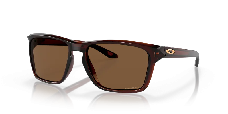 แว่นกันแดด Oakley Sylas OO9448-02 Polished Rootbeer Prizm Bronze Oakley OO9448-02 944802 แว่นกันแดดทรงสี่เหลี่ยม สีน้ำตาลขัดเงา Prizm Bronze สำหรับผู้ชาย