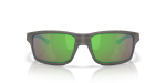 แว่นกันแดด Oakley Gibston OO9449-26 Woodgrain Prizm Shallow Water Polarized แว่นกันแดด Oakley OO9449-26 ด้านหน้า