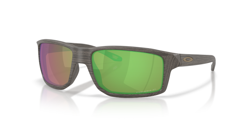 แว่นกันแดด Oakley Gibston OO9449-26 Woodgrain Prizm Shallow Water Polarized แว่นกันแดด Oakley OO9449-26 มุมเฉียง สี Woodgrain สำหรับผู้ชาย