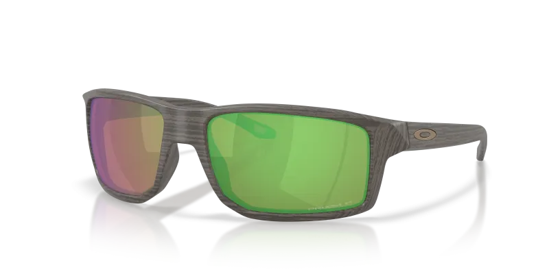 แว่นกันแดด Oakley OO9449-26 มุมเฉียง สี Woodgrain สำหรับผู้ชาย