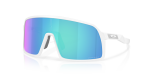 แว่นกันแดด Oakley Sutro S OO9462-15 Matte White Prizm Sapphire แว่นกันแดด Oakley OO9462-15 มุมเฉียง สีขาวด้าน สำหรับผู้ชาย