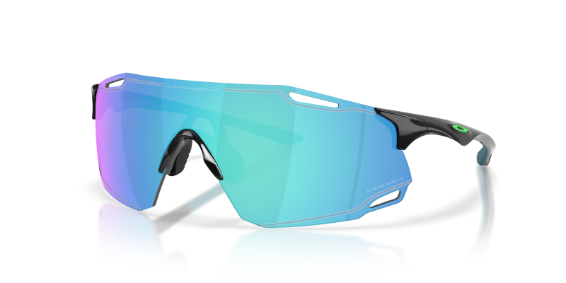 Oakley OO9513D 951302 แว่นกันแดดสีดำขัดเงา เลนส์ Prizm Sapphire ยูนิเซ็กซ์