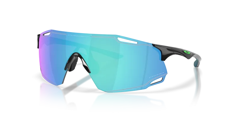 Oakley OO9513D 951302 แว่นกันแดดสีดำขัดเงา เลนส์ Prizm Sapphire ยูนิเซ็กซ์