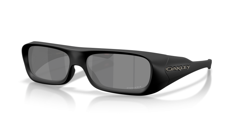 แว่นกันแดด Oakley Permian OO9520-09 Black Suede Prizm Black แว่นกันแดด Oakley OO9520-09 มุมเฉียง สีหนังกลับสีดำ สำหรับทุกเพศ