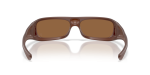 แว่นกันแดด Oakley Permian OO9520-10 Matte Translucent Mahogany Prizm Bronze Gradient แว่นกันแดด Oakley OO9520-10 ขาแว่นด้านใน