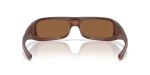 แว่นกันแดด Oakley Permian OO9520-10 Matte Translucent Mahogany Prizm Bronze Gradient แว่นกันแดด Oakley OO9520-10 ขาแว่นด้านใน
