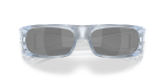 แว่นกันแดด Oakley Highland OO9522-08 Silver Mirror Effect Prizm Black แว่นกันแดด Oakley OO9522-08 close-up ด้านหน้า