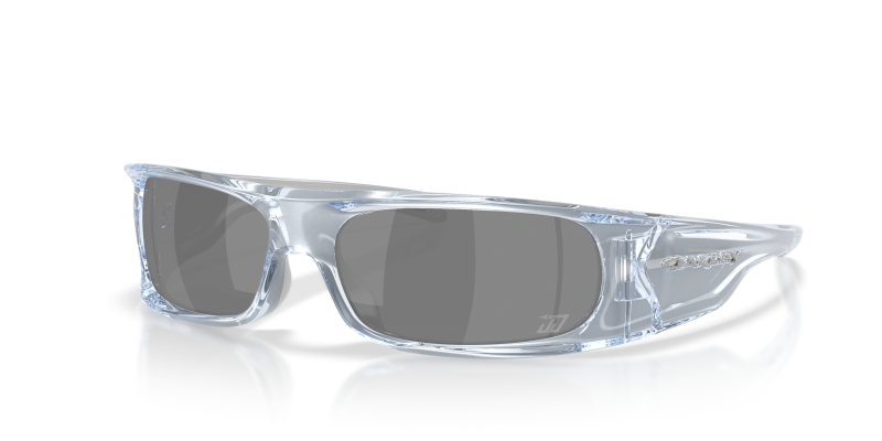 แว่นกันแดด Oakley Highland OO9522-08 Silver Mirror Effect Prizm Black แว่นกันแดด Oakley OO9522-08 มุมเฉียง สีเอฟเฟกต์กระจกเงิน สำหรับทุกเพศ