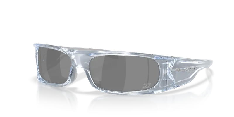 แว่นกันแดด Oakley OO9522-08 มุมเฉียง สีเอฟเฟกต์กระจกเงิน สำหรับทุกเพศ