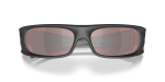 แว่นกันแดด Oakley Highland OO9522-09 Black Suede Prizm Snow Black Iridium แว่นกันแดด Oakley OO9522-09 close-up ด้านหน้า