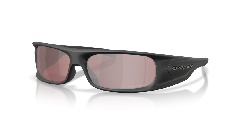 แว่นกันแดด Oakley Highland OO9522-09 Black Suede Prizm Snow Black Iridium แว่นกันแดด Oakley OO9522-09 มุมเฉียง สีหนังกลับสีดำ สำหรับทุกเพศ
