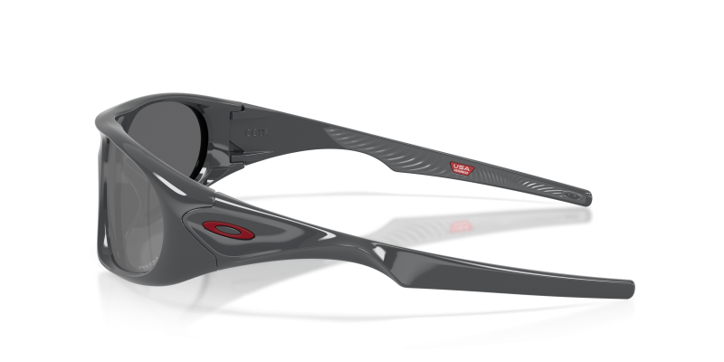 แว่นกันแดด Oakley OO9528-10 มุมข้าง ขาแว่นสีคาร์บอนขัดเงา