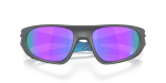 แว่นกันแดด Oakley Neoforma OO9528-11 Matte Carbon Prizm Violet แว่นกันแดด Oakley OO9528-11 close-up ด้านหน้า