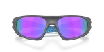 แว่นกันแดด Oakley Neoforma OO9528-11 Matte Carbon Prizm Violet แว่นกันแดด Oakley OO9528-11 close-up ด้านหน้า