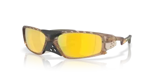 Oakley OO9529 952907 แว่นกันแดดสีเบจด้าน เลนส์ Prizm 24K Polarized ยูนิเซ็กซ์