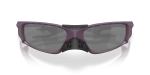 แว่นกันแดด Oakley Plantaris SQ OO9529-09 Matte Aubergine Prizm Black Polarized แว่นกันแดด Oakley OO9529-09 close-up ด้านหน้า