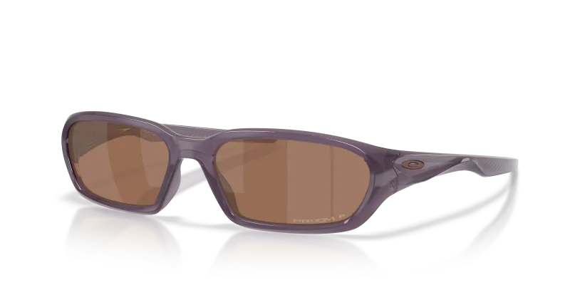 แว่นกันแดด Oakley OO9530-09 มุมเฉียง สีม่วงมะเขือโปร่งใส สำหรับทุกเพศ