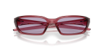 แว่นกันแดด Oakley Terraforma OO9530-10 Transparent Iron Red Prizm Slate แว่นกันแดด Oakley OO9530-10 close-up ด้านหน้า
