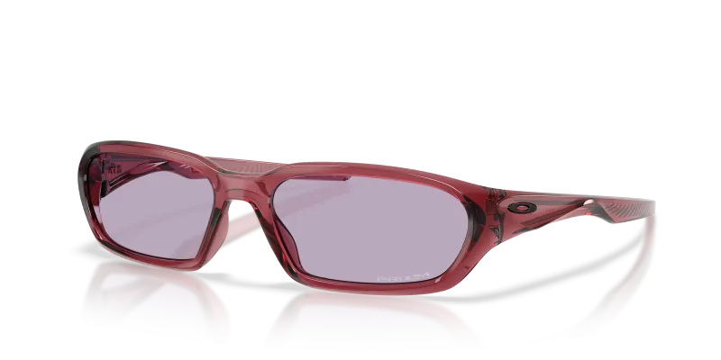 แว่นกันแดด Oakley OO9530-10 มุมเฉียง สีแดงเหล็กโปร่งใส สำหรับทุกเพศ